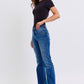 Women's versatile mid-rise bootcut jeans with a timeless fit
