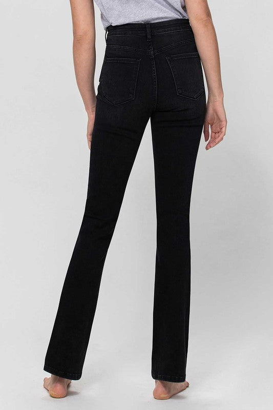 Stylish and comfortable High Rise Slim Bootcut Jeans by Flying Monkey.