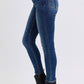 Judy Blue versatile mid-rise skinny jeans with moderate stretch
