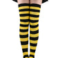 Striped Over-The-Knee Socks